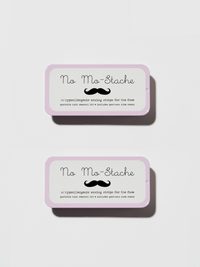 No Mo-Stache Lip Wax Kit 40 Strips (2 Pack Bundle)